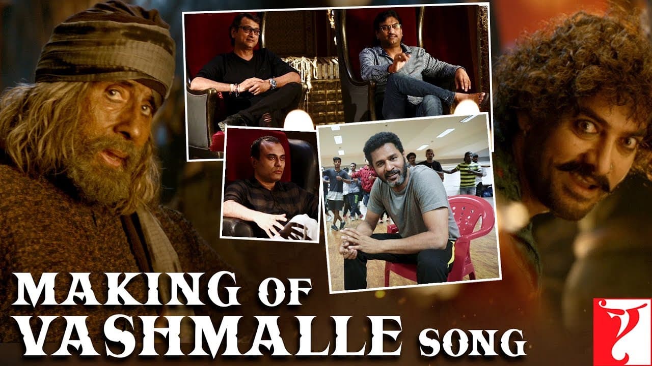 Making of Vashmalle Song | Thugs Of Hindostan | Amitabh Bachchan, Aamir Khan, Prabhudeva, Ajay-Atul
