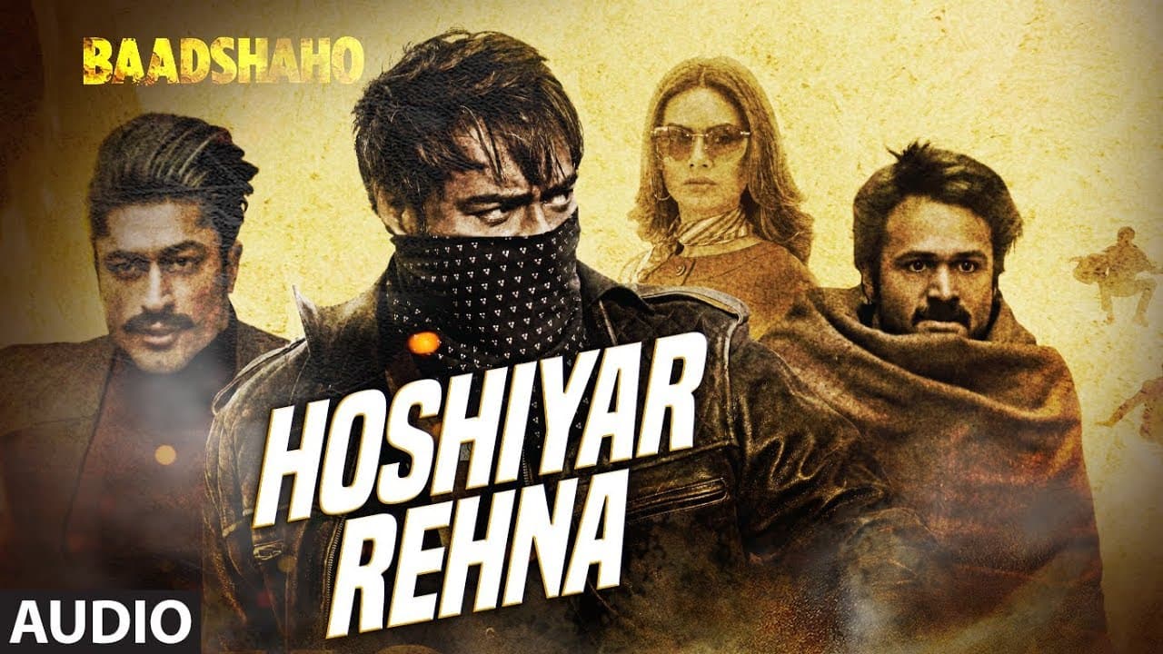 Hoshiyar Rehna Full Audio Song | Baadshaho | Neeraj Arya | Kabir Café | T-Series