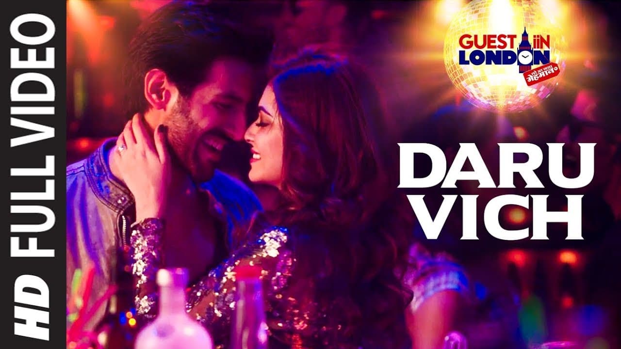 Daru Vich Pyaar Full Video Song | Guest iin London | Raghav Sachar | Kartik Aaryan & Kriti Kharbanda