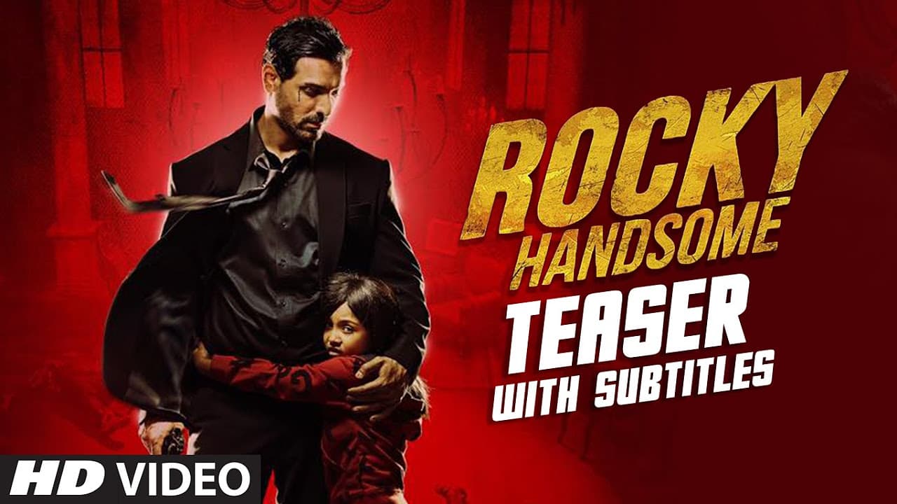 ROCKY HANDSOME Official Teaser With Subtitles | John Abraham, Shruti Haasan | T-Series