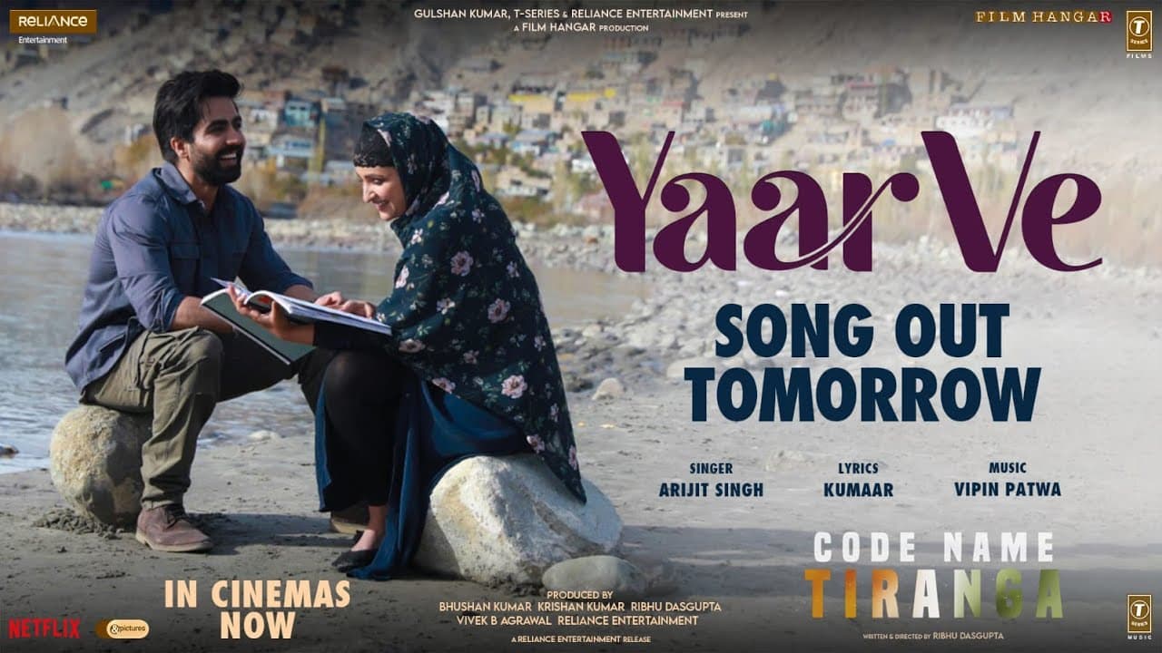 Yaar Ve (Teaser) Code Name Tiranga | Arijit Singh | Parineeti C, Harrdy S| Vipin, Kumaar | Bhushan K