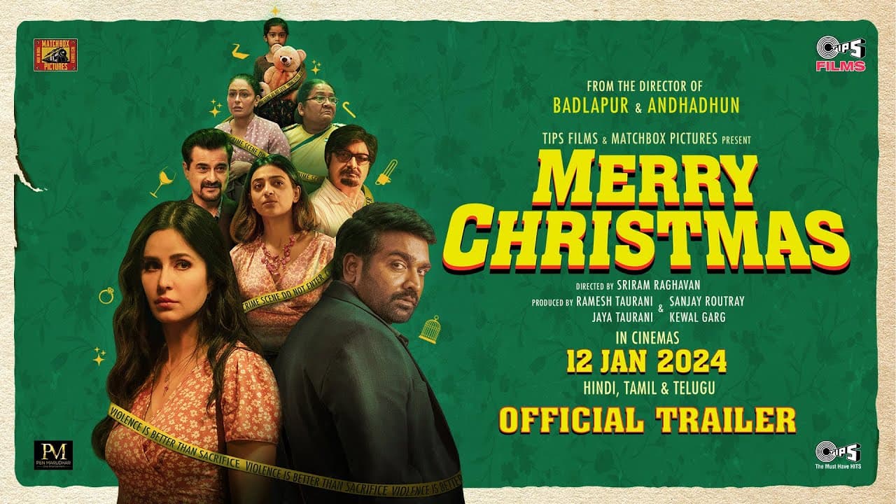 Merry Christmas - Trailer Hindi | Katrina Kaif | Vijay Sethupathi | Sriram Raghavan | Ramesh Taurani