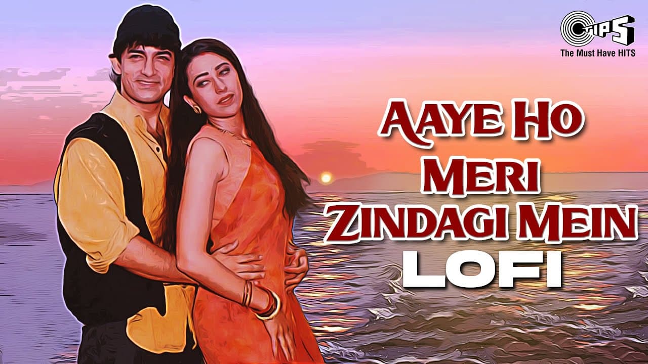 Aaye Ho Meri Zindagi Mein - Lofi Mix | Alka Yagnik, Udit Narayan | Aamir Khan, Karisma | 90's Hits