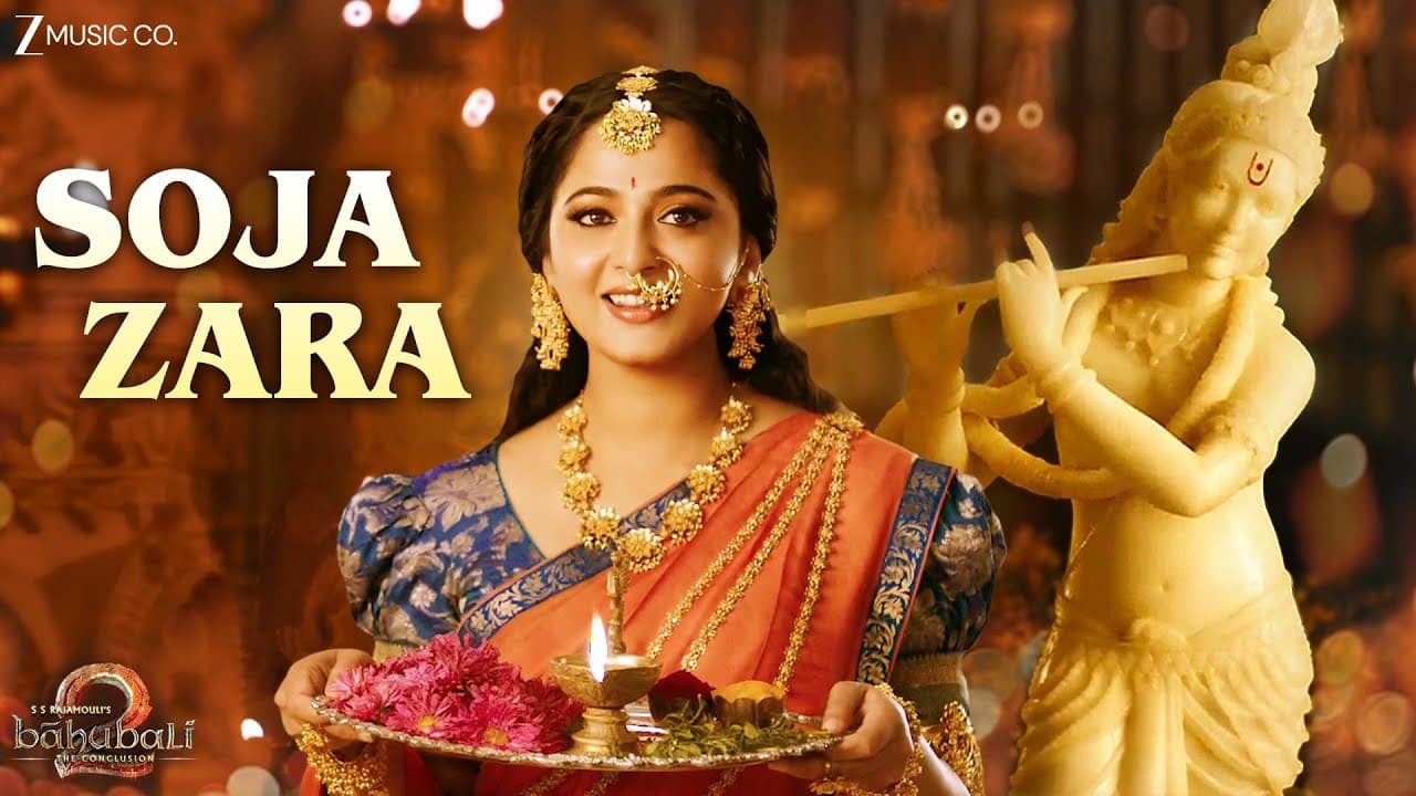 Soja Zara | Anushka Shetty & Prabhas | Baahubali 2 | Madhushree, MM Kreem, Manoj Muntashir | Lyrical