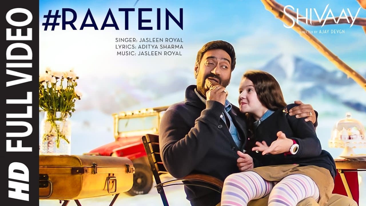 RAATEIN Full Video Song | SHIVAAY | Jasleen Royal | Ajay Devgn | T-Series
