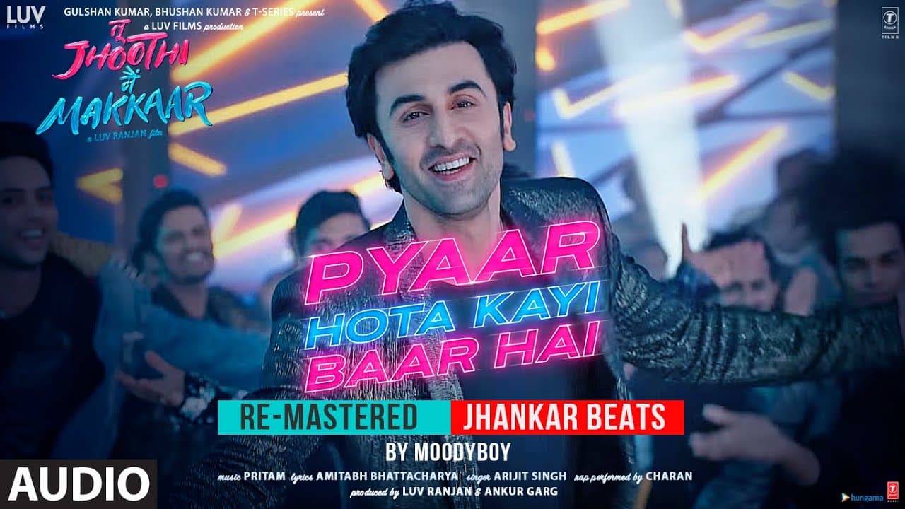 Pyaar Hota Kayi Baar Hai(Jhankar Beat)(Audio):Ranbir Kapoor,Shraddha K |Pritam,Arijit Singh,DJ Moody