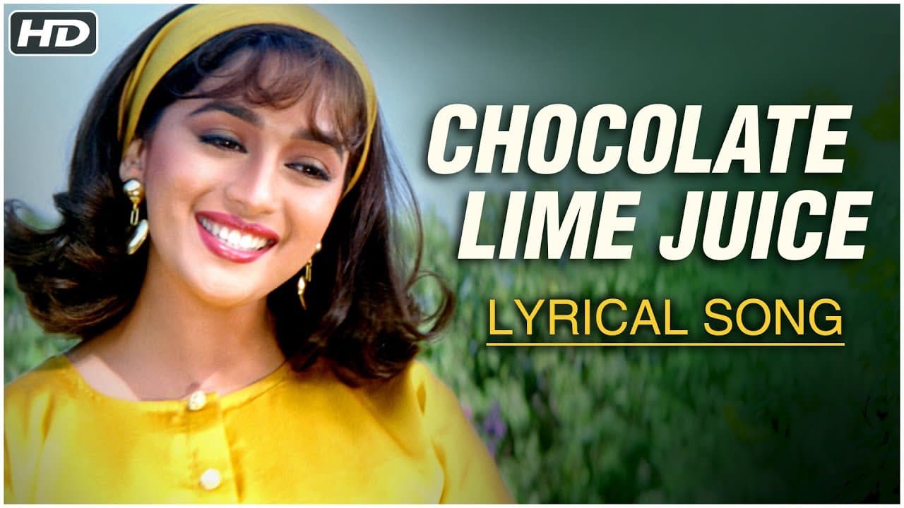 Chocolate Lime Juice Ice Cream Toffeeya | Lyrical | Hum Aapke Hain Koun | Madhuri Dixit, Salman Khan