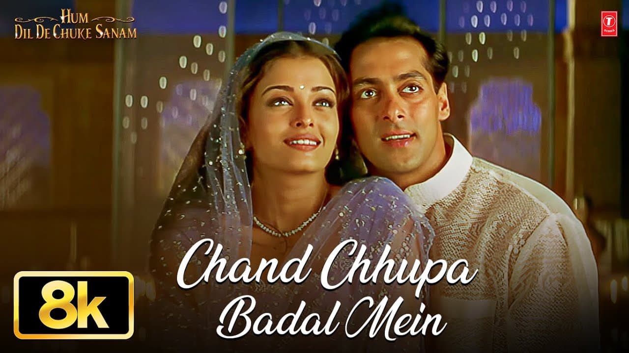 Chand Chhupa Badal Mein -Video Song | Hum Dil De Chuke Sanam | Udit N,Alka Y|Salman, Aishwarya Rai