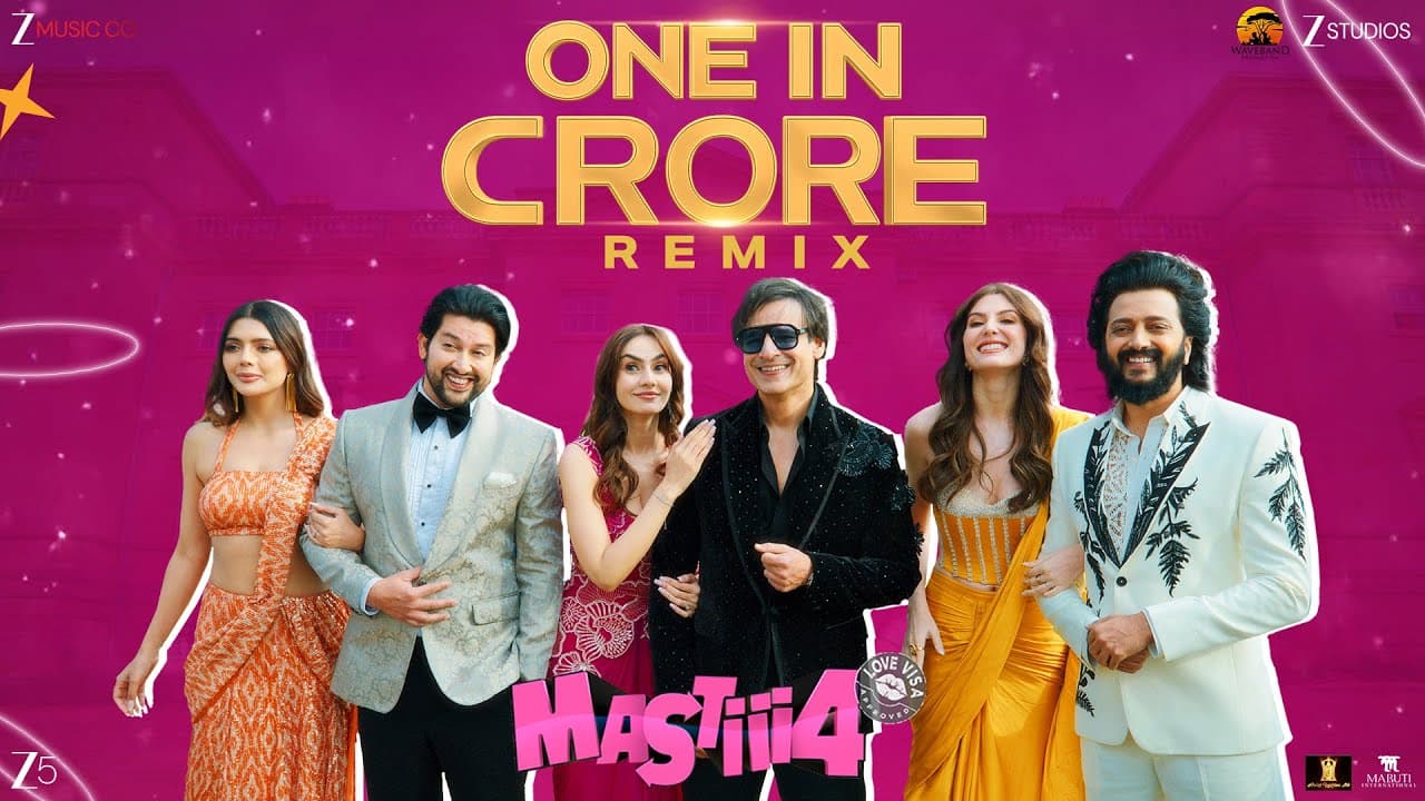 One In Crore Remix - Mastiii 4 | Riteish, Vivek, Aftab, Arshad | Meet Bros, Mellow D | DJ Dynameets