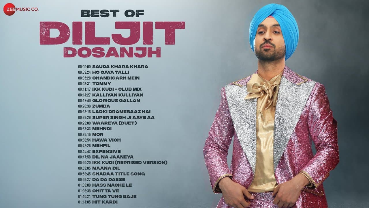 Best Of Diljit Dosanjh | Sauda Khara Khara, Ho Gaya Talli, Chandigarh Mein, Tommy, Ikk Kudi & More