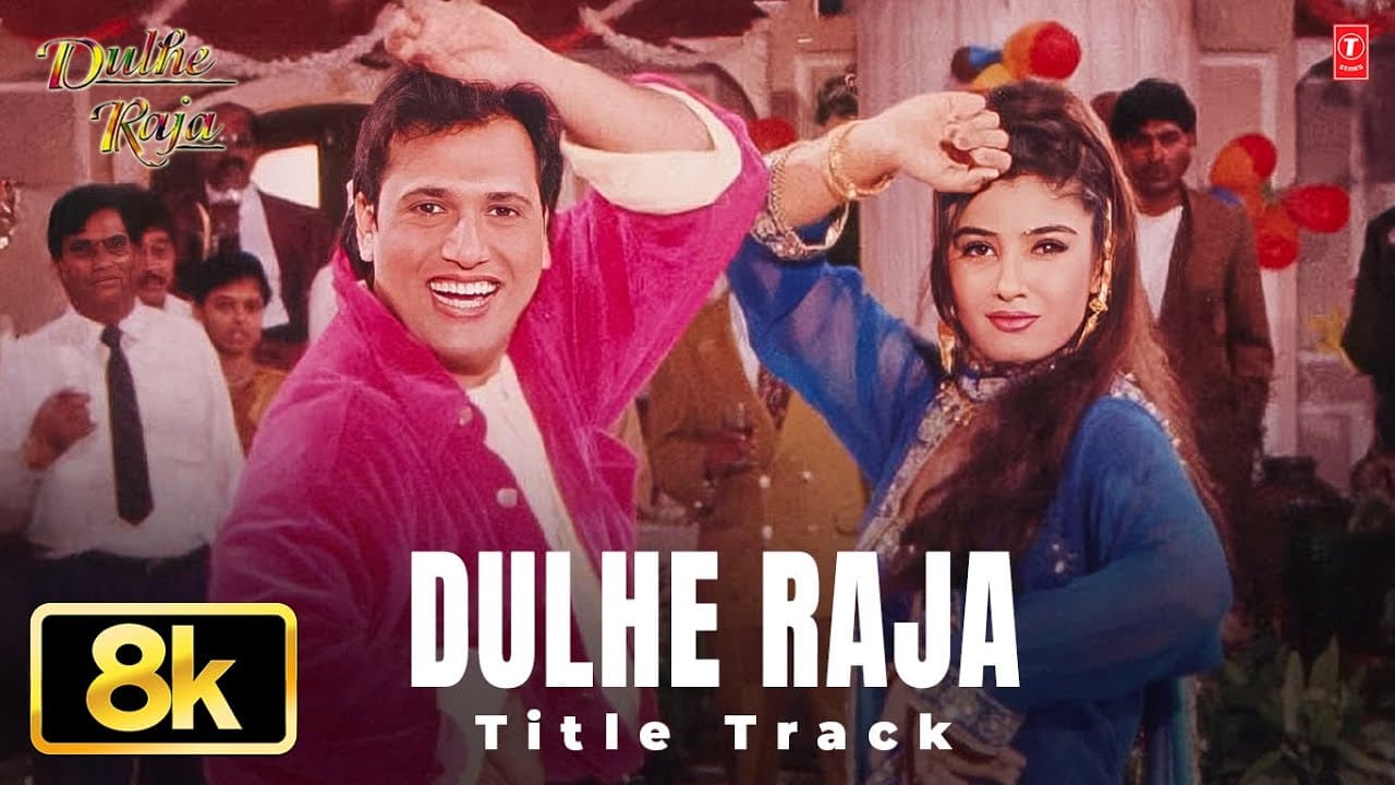 Dulhe Raja Title Track - Video Song | Anuradha Paudwal, Vinod Rathod | Govinda, Raveena Tandon