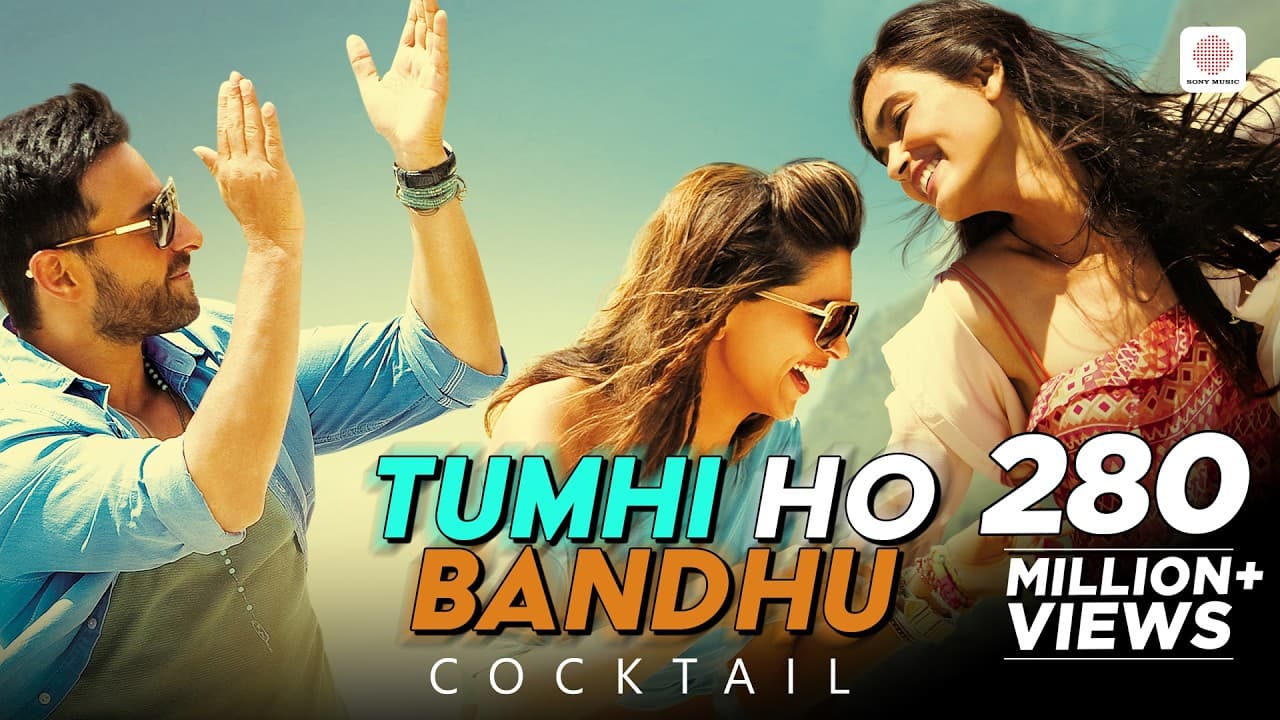 Tumhi Ho Bandhu - Full Video Song | Cocktail | Saif Ai Khan, Deepika Padukone & Diana Penty | Pritam
