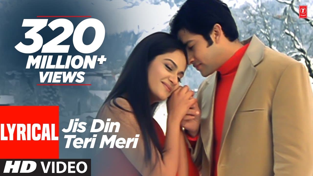 "Jis Din Teri Meri Baat Nahin Hoti" Lyrical Video | Udit Narayan |Anuradha Paudwal |Aaftab S,Gresi S