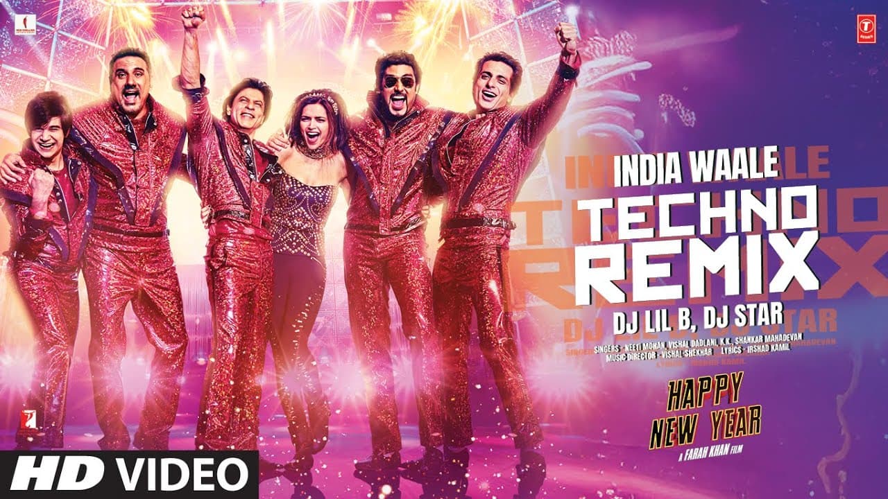 India Waale Techno Remix: Shah Rukh Khan | Deepika Padukone | Independence Day | DJ Lil B, DJ Star