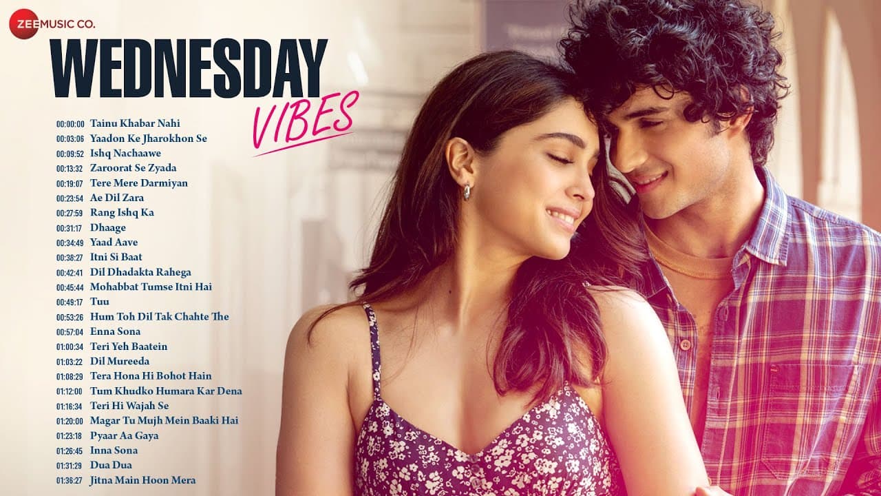 Wednesday Vibes | Tainu Khabar Nahi, Tere Mere Darmiyan, Ishq Nachaawe, Dhaage | Hindi Soulful Songs