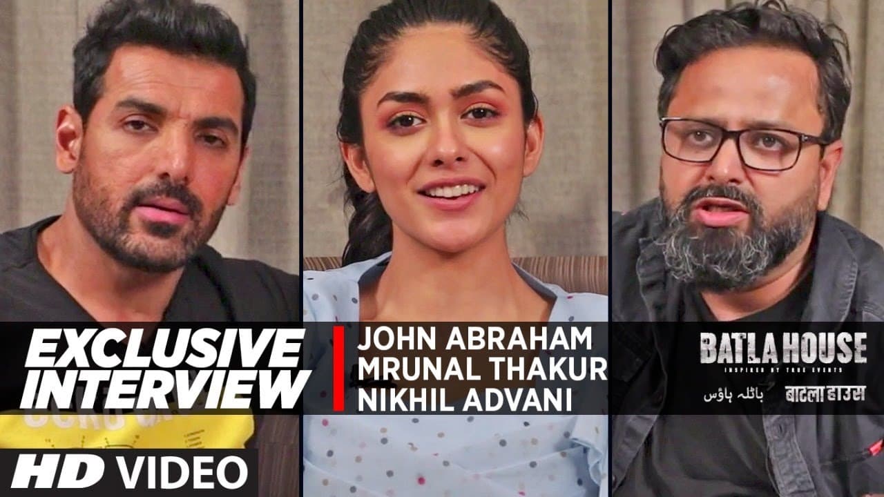Exclusive Interview: John Abraham, Mrunal Thakur,  Nikhil Advani | Batla House
