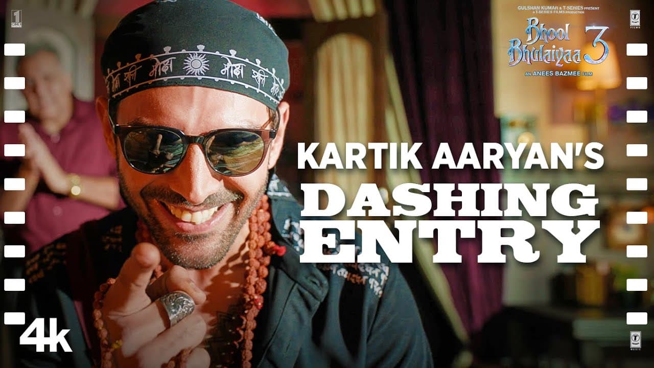 Kartik Aaryan's Dashing Entry🔥" Bhool Bhulaiyaa 3 | Kartik Aaryan,Vidya Balan,Madhuri Dixit,Triptii