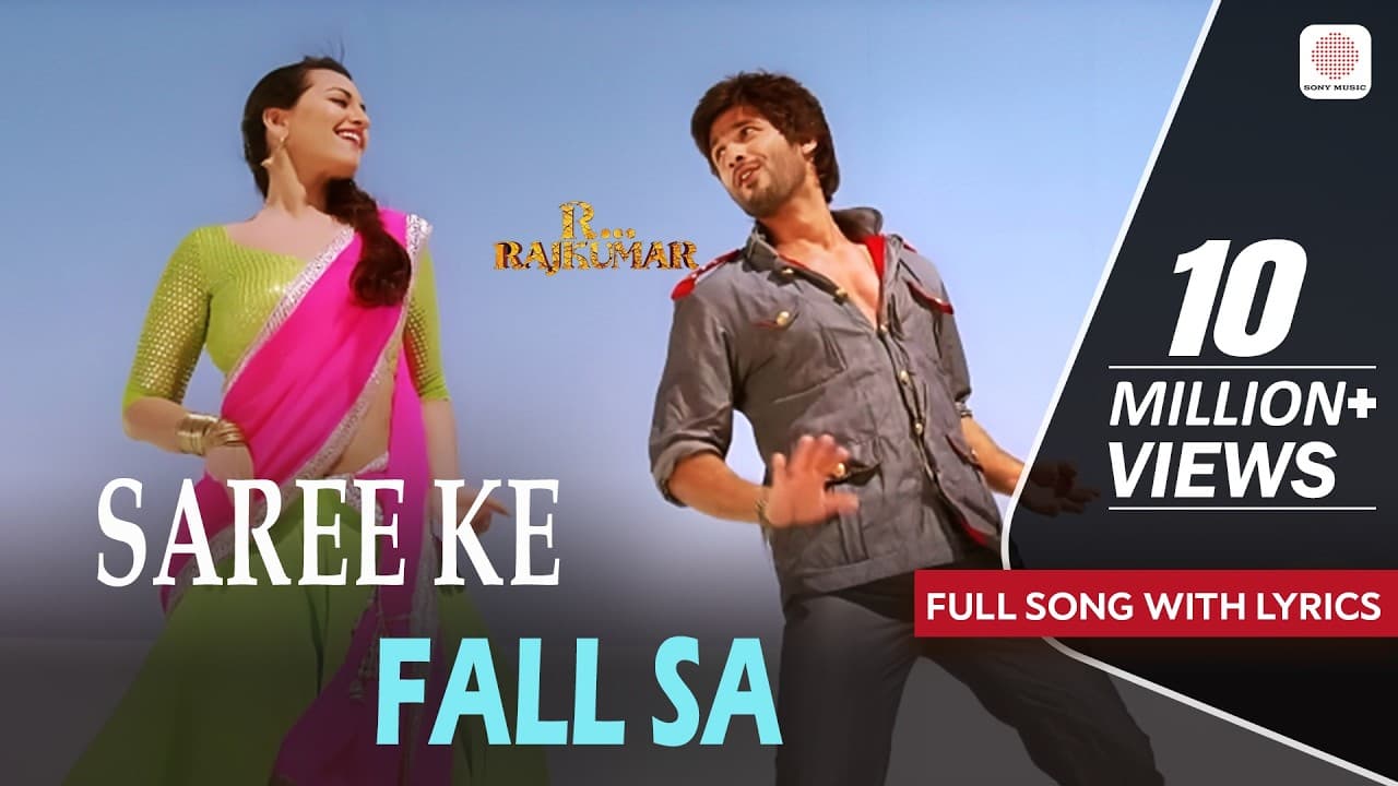 Saree Ke Fall Sa - Full Song With Lyrics - R...Rajkumar | Pritam
