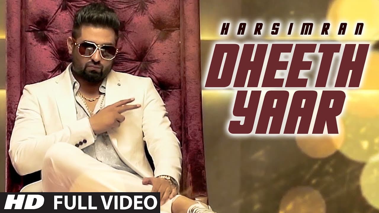 Harsimran: Dheeth Yaar Full Video | New Punjabi Song | Ayo HeartBeat