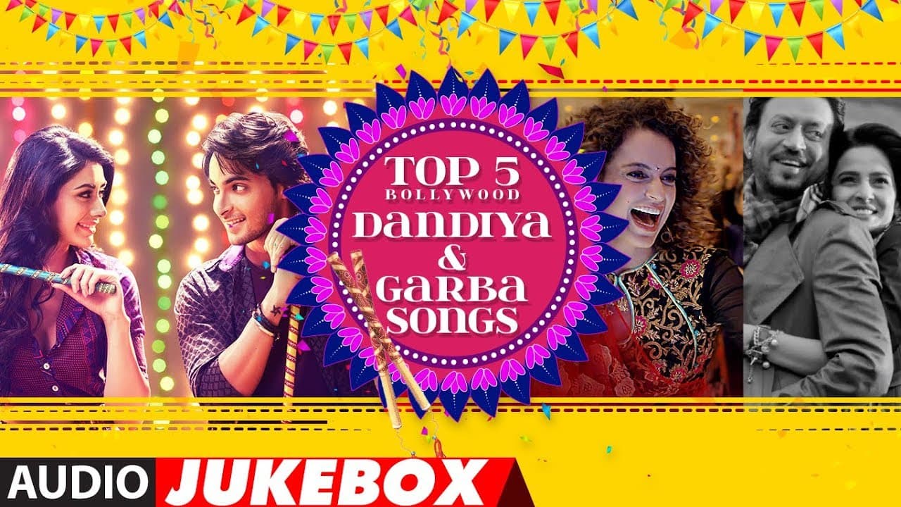 Top 5 Bollywood Dandiya & Garba Songs -2018 | Navratri Bollywood Songs | Hindi Songs | T-Series