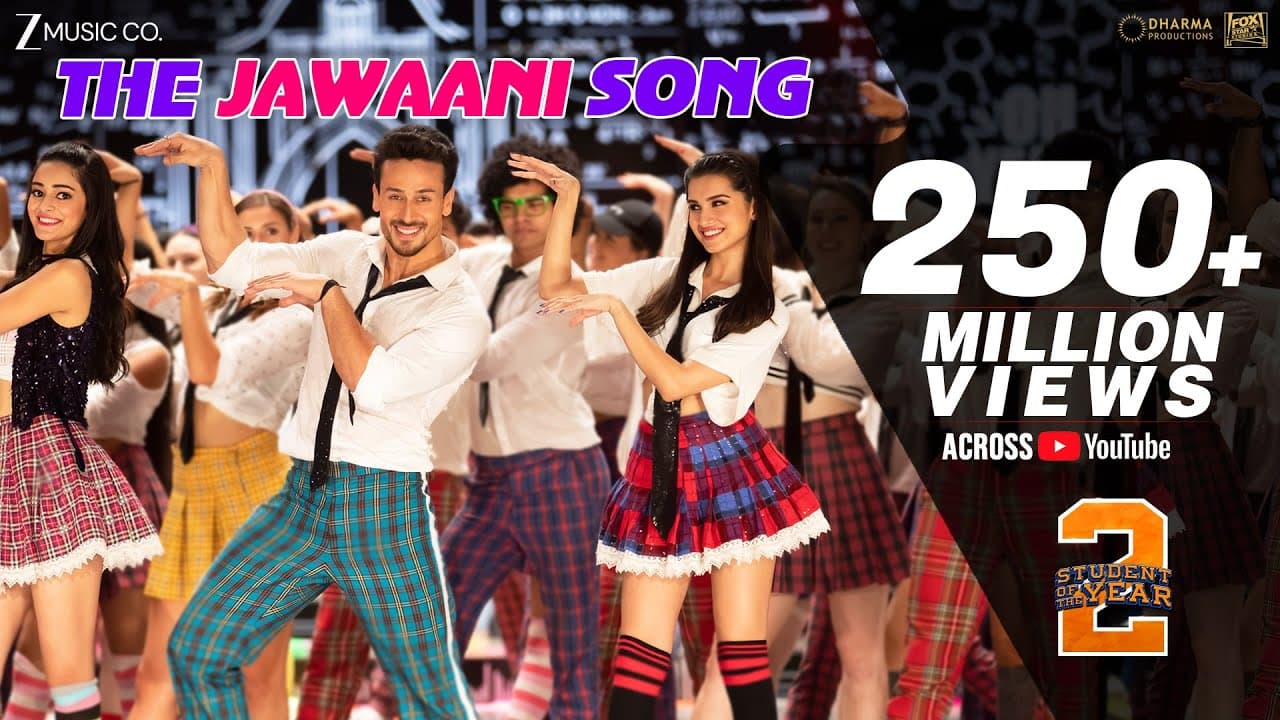 The Jawaani Song - Student Of The Year 2 | Tiger Shroff, Tara & Ananya| Vishal & Shekhar | RD Burman