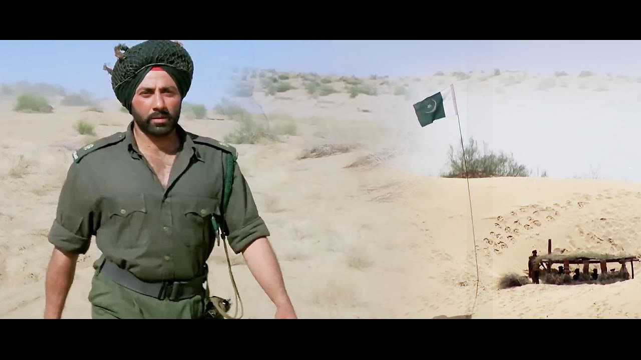 तू पाकिस्तान में खड़ा है, गोली मार दूँ तुझे ? - सनी देओल - ज़बरदस्त सीन - Sunny Deol Border Scene