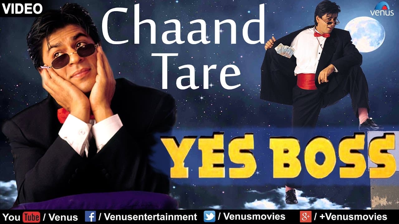 Chaand Taare – Yes Boss | Shah Rukh Khan | Abhijeet | Javed Akhtar | Evergreen 90s Song