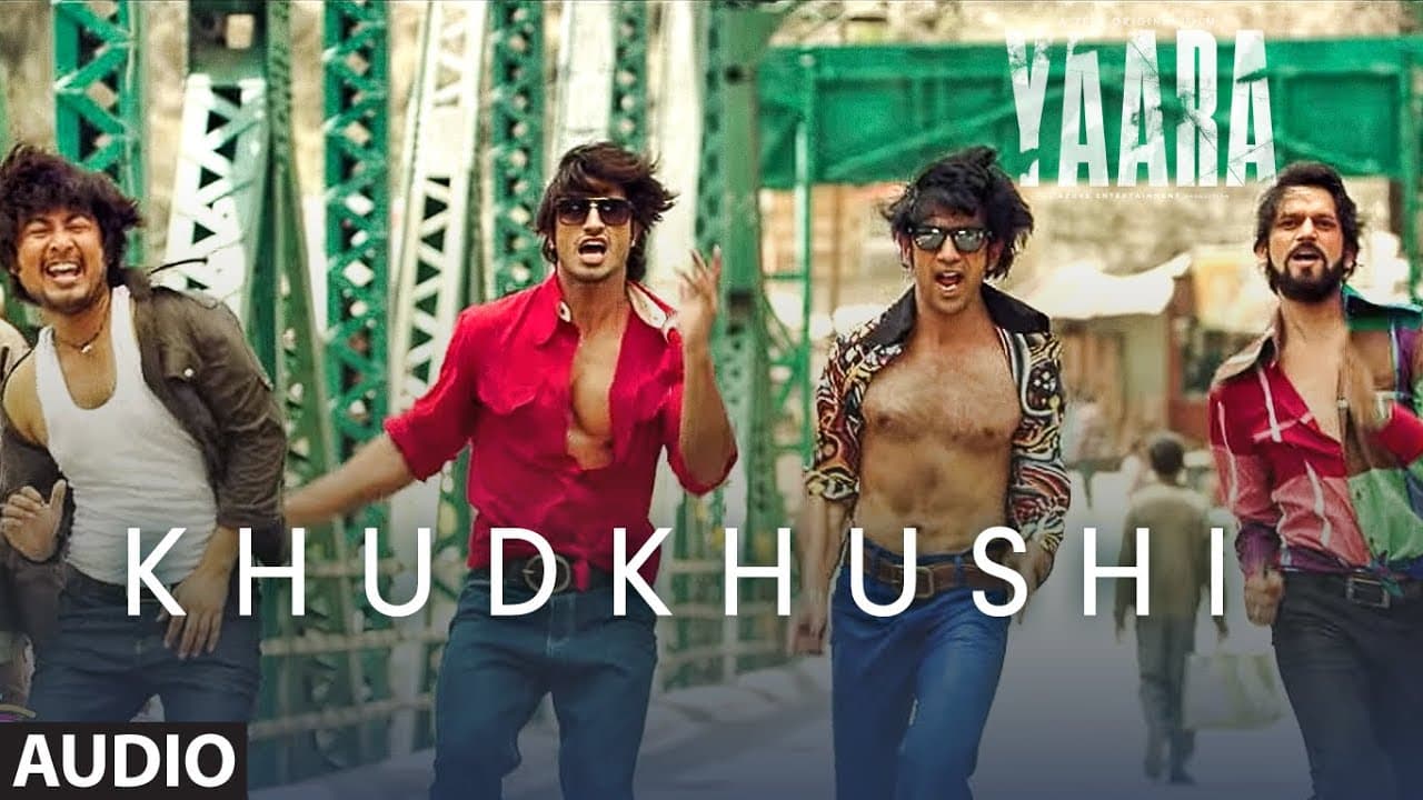 KHUDKHUSHI Audio | Yaara | Vidyut Jammwal, Amit Sadh, Vijay Varma, Shruti Haasan | Rev Shergill