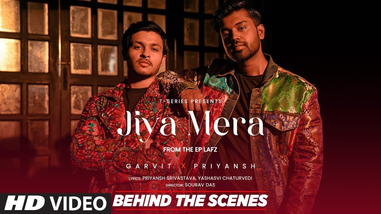 Jiya Mera (Behind The Scenes) From EP Lafz | Garvit-Priyansh | Sourav Das | T-Series