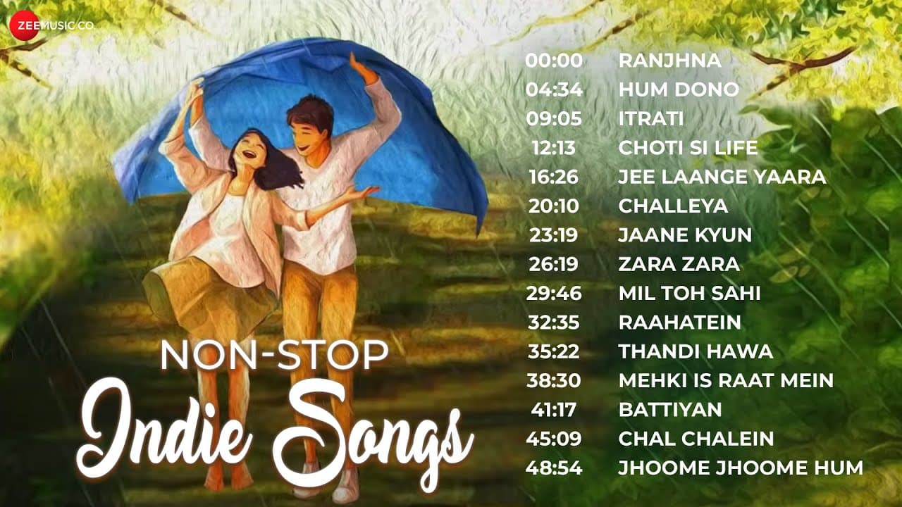 Non-Stop Indie Songs - Full Album |  50+ Minutes Non-Stop