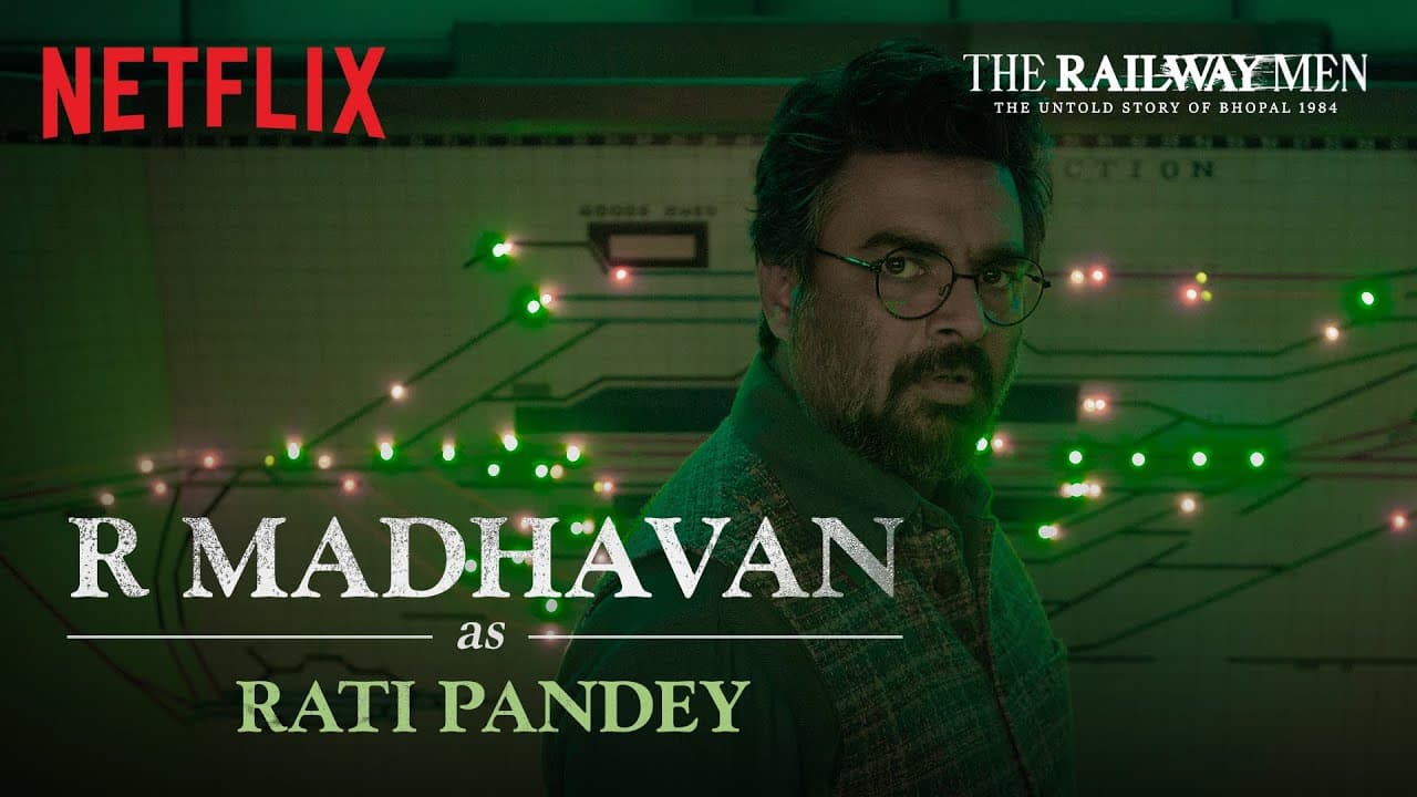 R. Madhavan as Rati Pandey | Character Promo | The Railway Men | Streaming Now on Netflix