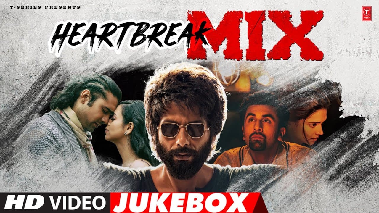 Heartbreak Mix💔 (Video Jukebox): Arijit Singh | A.R. Rahman | Jubin Nautiyal | Sachet-Parampara