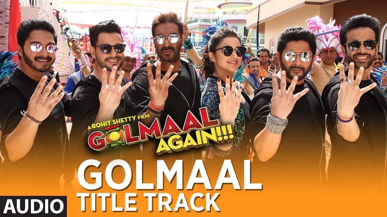 Golmaal Title Track (Audio) | Ajay Devgn| Parineeti | Arshad | Tusshar | Shreyas | Kunal | Tabu