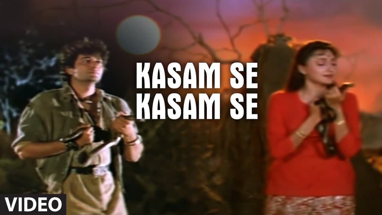 Kasam Se Kasam Se -Video Song | Aayee Milan Ki Raat | Anuradha Paudwal, Mahd Aziz | Avinash, Shaheen