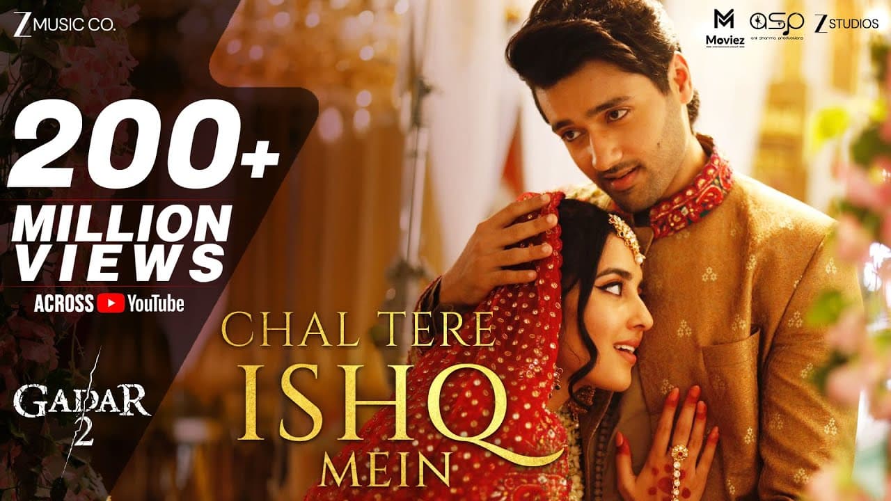 Chal Tere Ishq Mein (Female)- Gadar 2 |Utkarsh Sharma,Simratt Kaur |Vishal M,Mithoon,Neeti,Sayeed