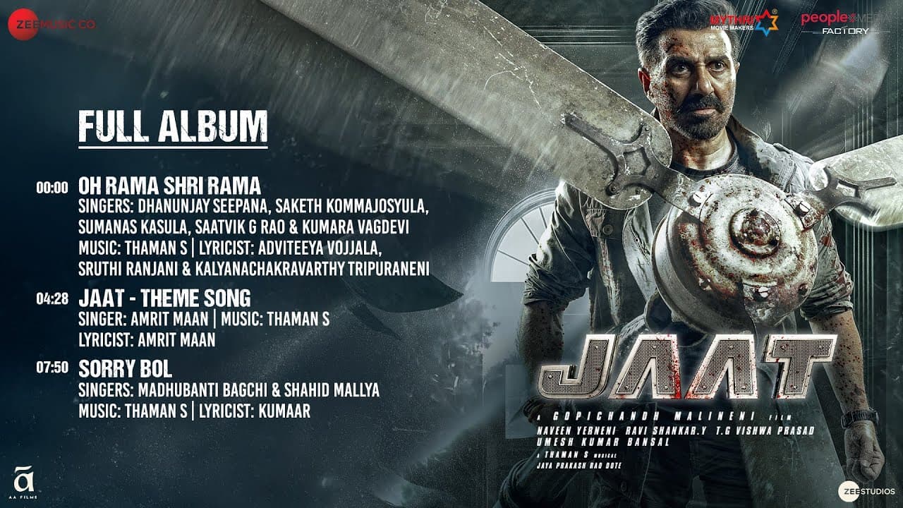 JAAT - Full Album | Sunny Deol | Randeep Hooda I Viineet Kumar | Thaman S
