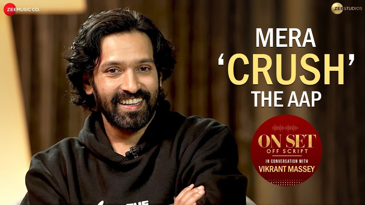 Candid Converation with Vikrant Massey | Mera Crush The Aap - Yashasvi Acharya | On Set Off Script
