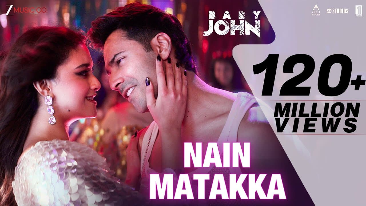 Nain Matakka | Baby John | Varun Dhawan, Keerthy Suresh, Diljit Dosanjh | Dhee, Thaman S, Irshad K