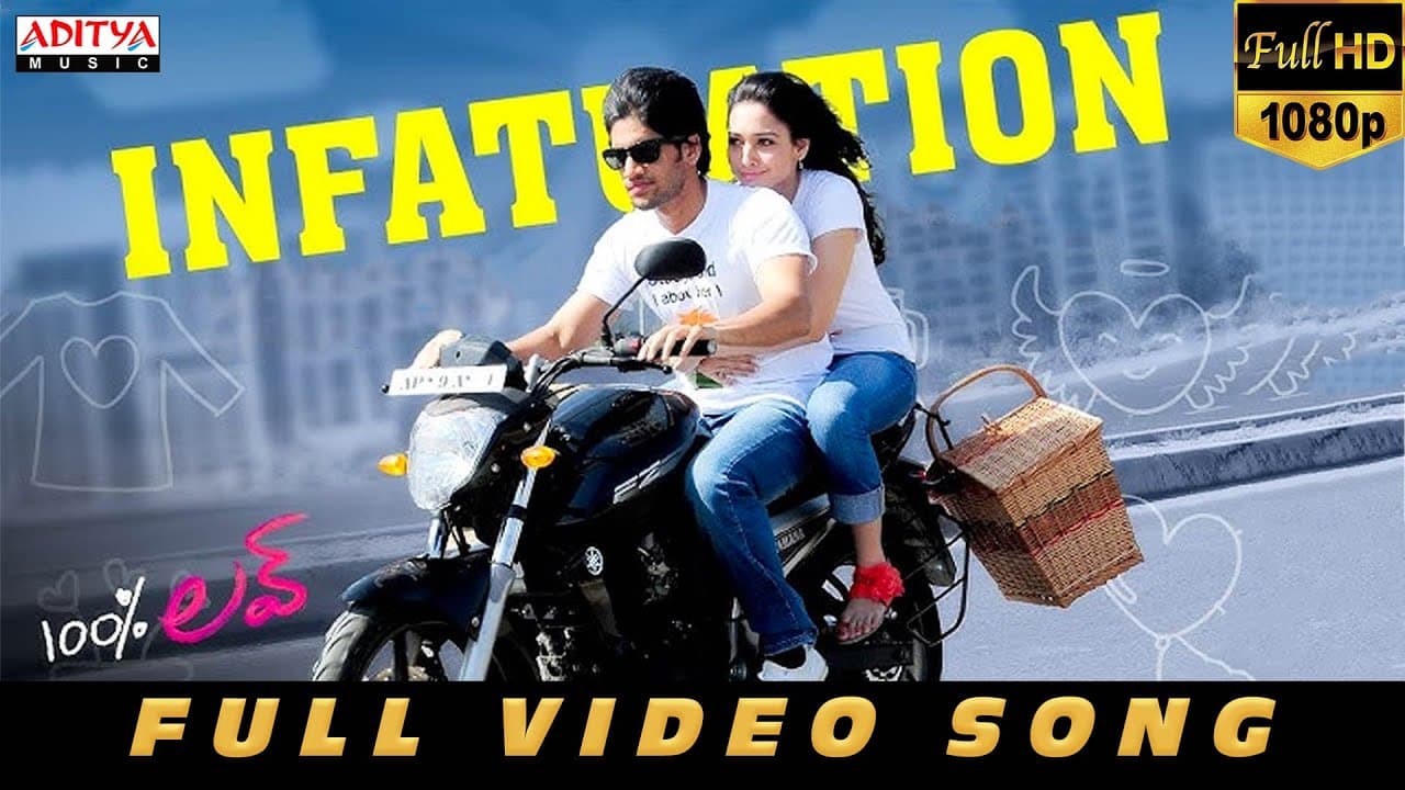 Infatuation Full Video Song | 100% Love | Naga Chaitanya | Tamannaah | Sukumar | Devi Sri Prasad