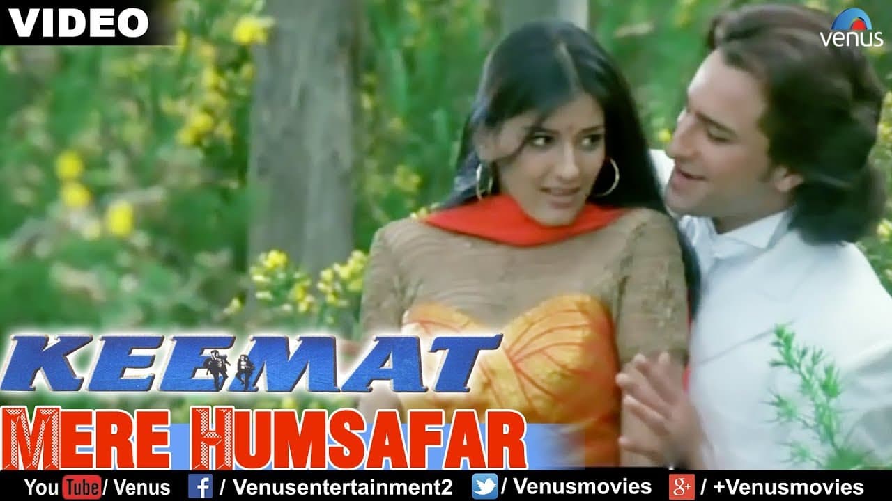 Mere Humsafar Full Video Song : Keemat | Akshay Kumar, Raveena Tandon, Saif Ali Khan |