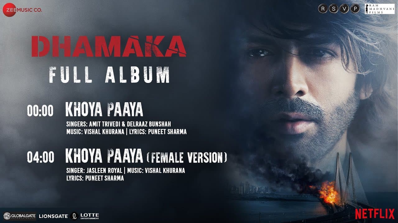 Dhamaka - Full Album | Kartik Aaryan & Mrunal Thakur | Vishal Khurana | Puneet Sharma