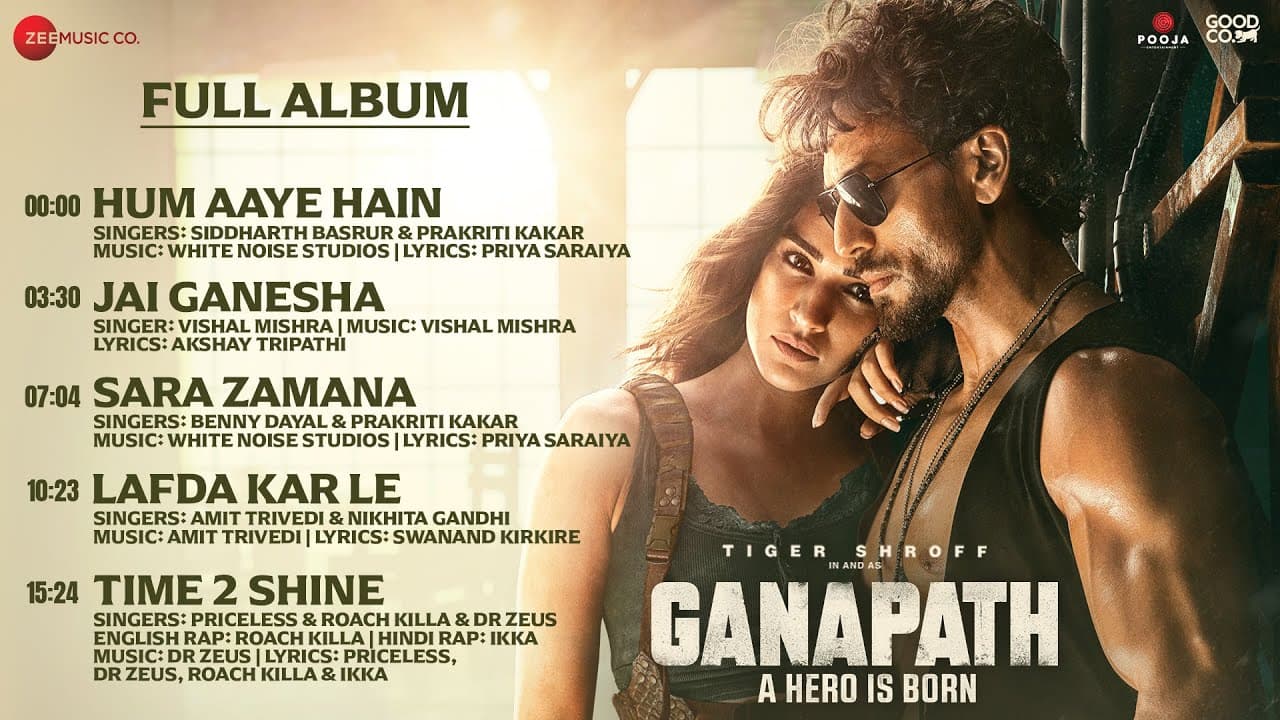 Ganapath - Full Album | Amitabh Bachchan | Tiger Shroff | Kriti Sanon