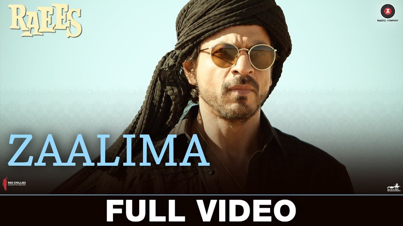 Zaalima - Full Video | Raees | Shah Rukh Khan | Arijit Singh & Harshdeep Kaur | JAM8