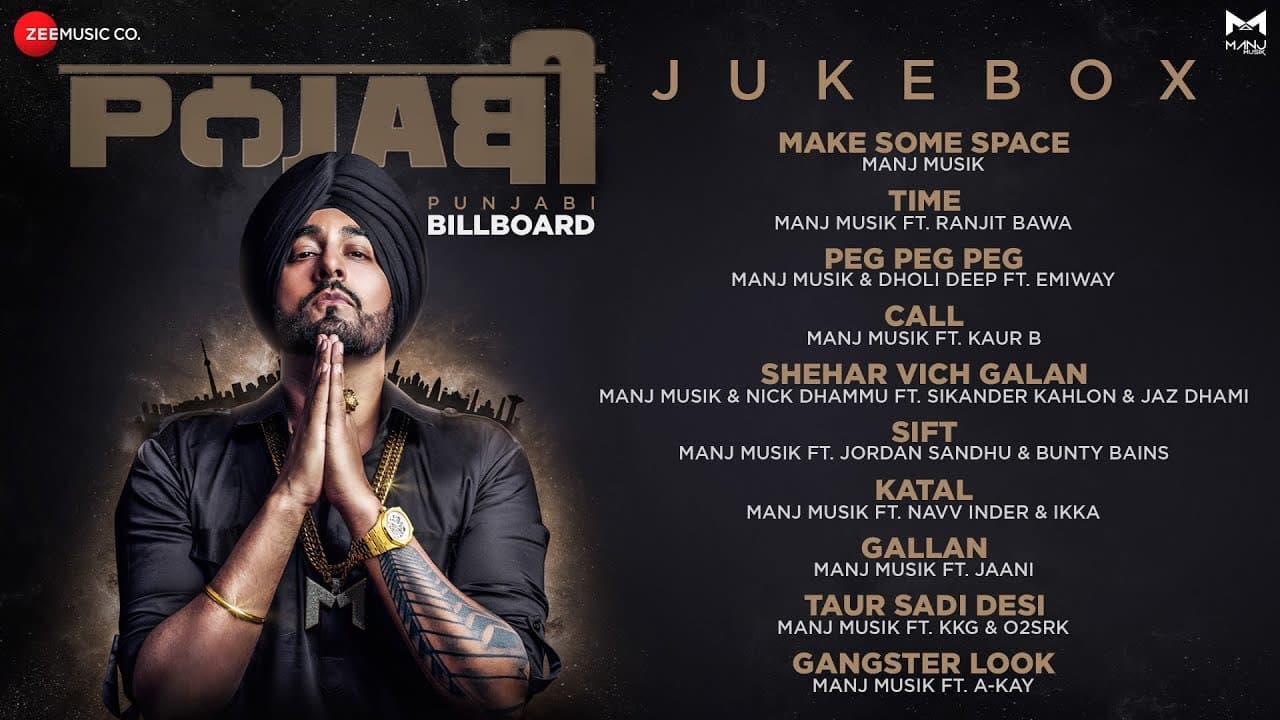 Punjabi Billboard - Audio Jukebox | Manj Musik