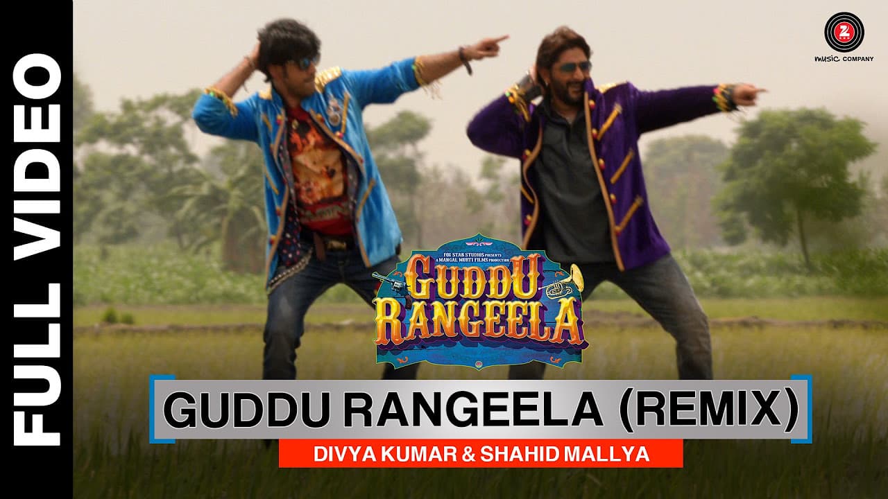 Guddu Rangeela Remix | Guddu Rangeela | Arshad Warsi | Amit Sadh | Aditi Rao Hydari