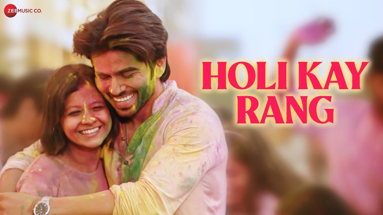 Holi Kay Rang - Official Music Video | Sachin G | Raza M & Poonam A | Rishika & Karan| Shahid Mallya