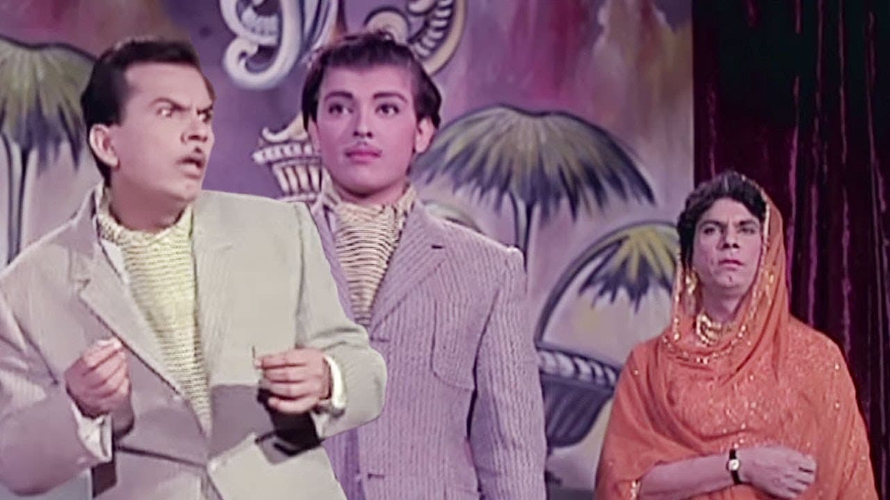 जादूगर की मस्ती: जॉनी वाकर को बना दिया लड़की! | Door Ki Awaaz Comedy Scene | Johnny Walker