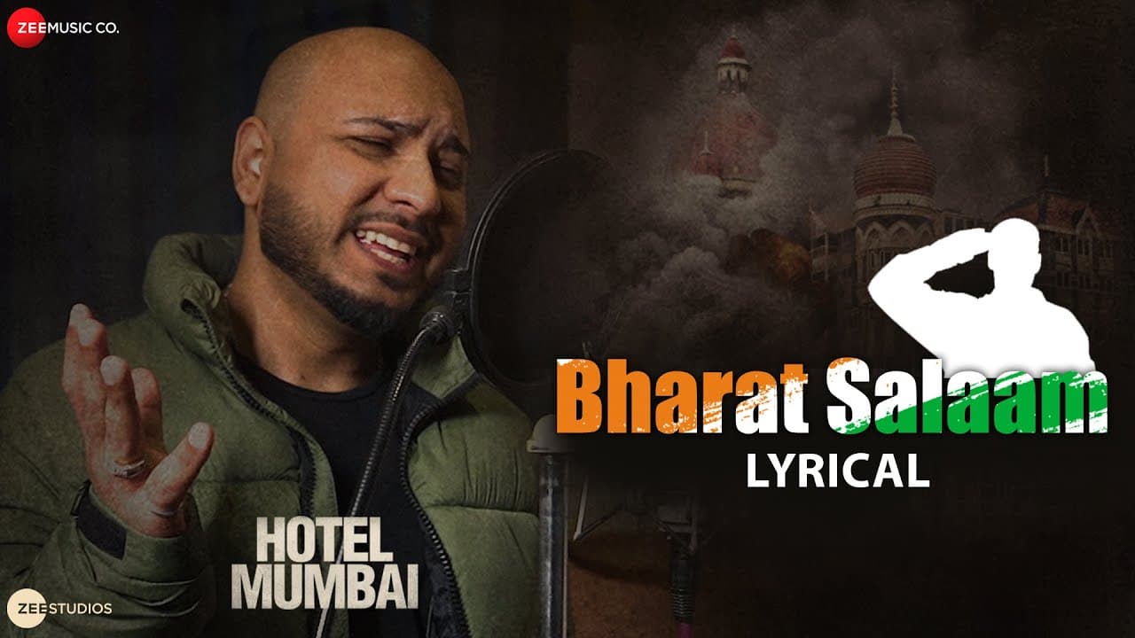 Bharat Salaam - Lyrical | Hotel Mumbai | Dev Patel | Anupam Kher | B Praak, Sunidhi Chauhan, Mithoon