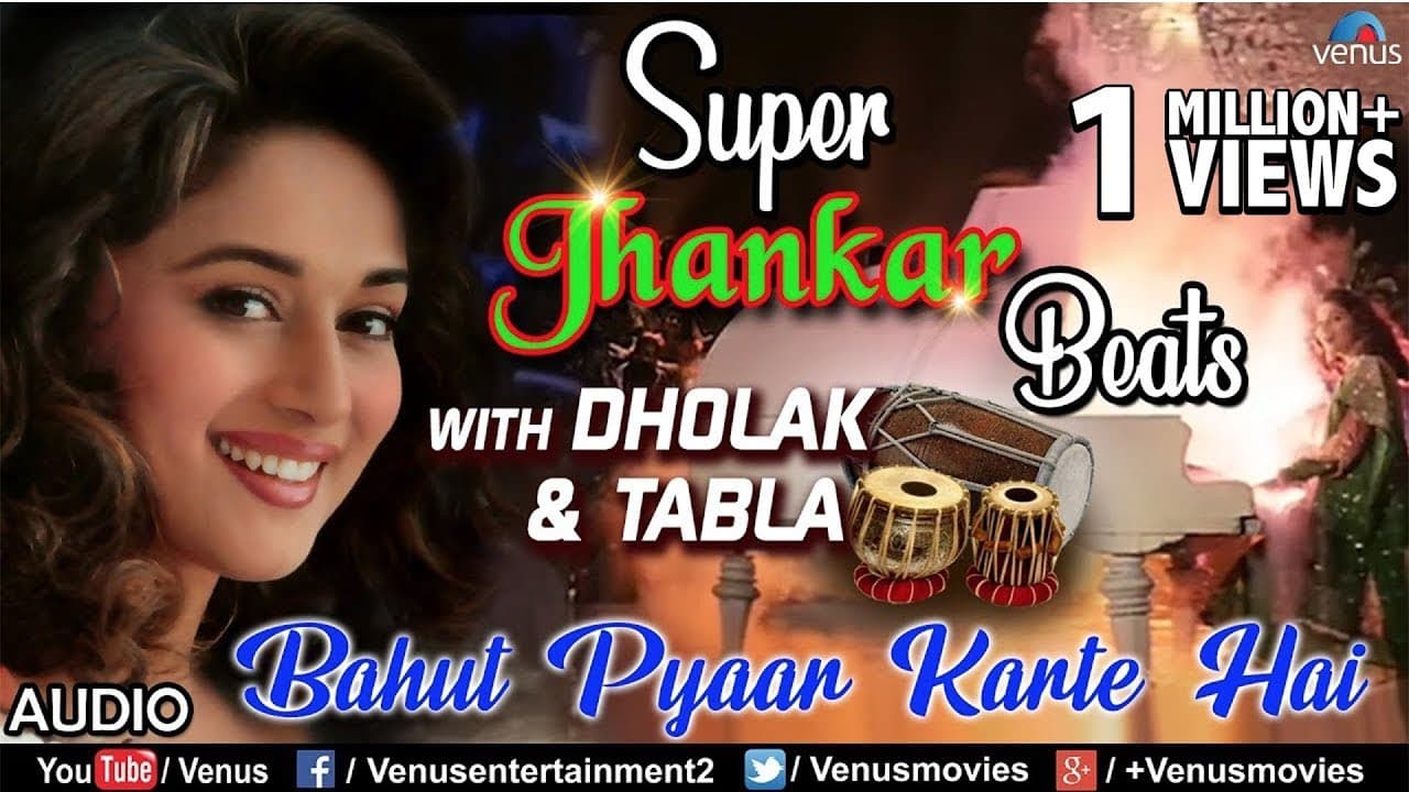Bahut Pyaar Karte Hai - Super Jhankar Beats | Madhuri Dixit | Saajan