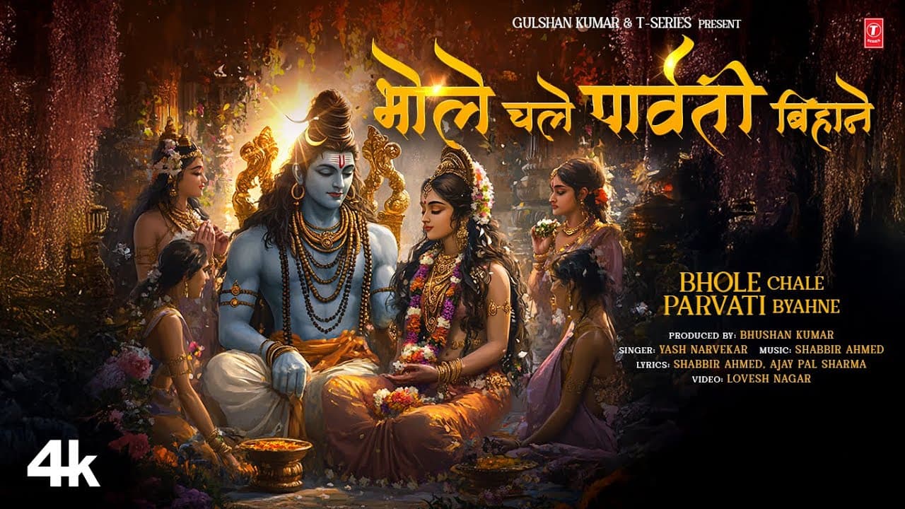Bhole Chale Parvati Byahne (Video): Yash Narvekar | Shabbir Ahmed | Ajay Pal Sharma | T-Series
